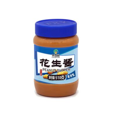 China Manufacturer Supply Natural Sweet Haelthy Organic Peanut Butter 510g for sale