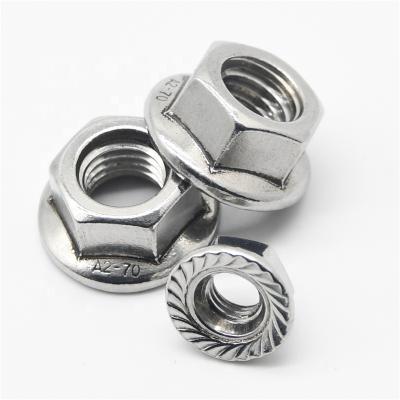 China Good Quality Hot Sale Heavy Industry Carbon Steel Hex Flange Nut Flange Nut Collar Nuts for sale