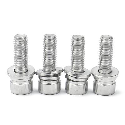 China High Quality HEX Carbon Steel Allen Bolt Knurled Threaded Hexagon Stainless Steel Socket Head Screws for sale