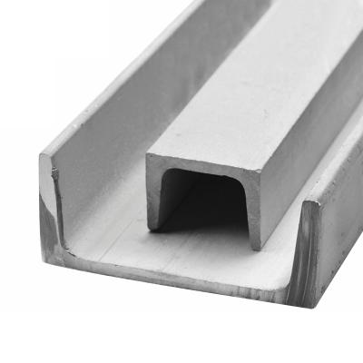 China Customized Industry Guide Rails China Supplier 201 304 316 321 Hot Rolled 310s 904L Stainless Steel U Beam for sale