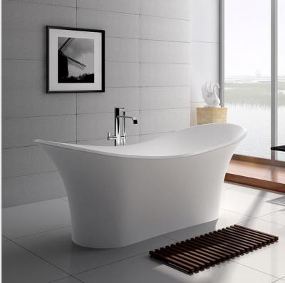 China Easy Clean Modern Designer Bathroom Freestanding Bath Soak Bathtub Customization Size for sale