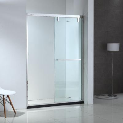 China Modern Modern Full Glass Shower Screen Enclosure Bathroom Sliding Shower Door for sale