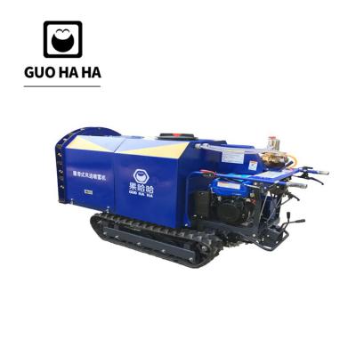 China Self Propelled Tracked Crawler Sprayer Farm Sprayer Power Sprayer 350 Liters for sale