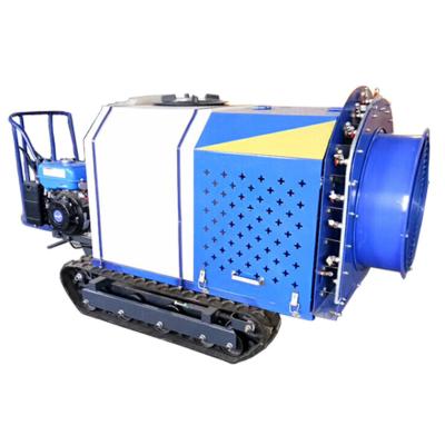 China China high quality high efficiency agriculture self-propelled crawler sprayer orchard medicine windmill machine for sale