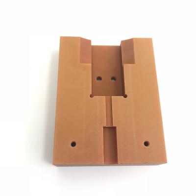 China Aluminum Customized Phenolic Plastics Material PF Thermosetting CNC CNC Turned Parts for sale