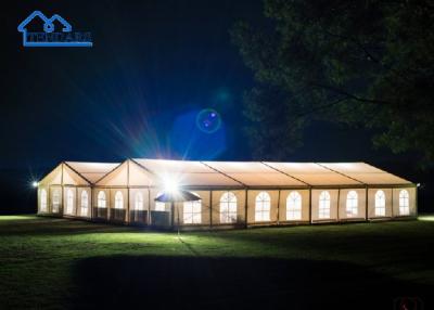 China Tenda de banquete al aire libre de aluminio con paredes laterales. en venta