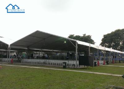 China Op maat gemaakte transparante zware marquee tent waterdicht voor commerciële versierde marquee voor feesten Te koop