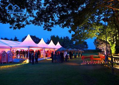 China UV resistente Festa Marquee Tendas à prova de vento Para eventos Casamentos Tenda Para festa de aniversário em casa à venda