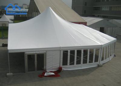 China Buiten transparante luxe marquee evenement tenten met aluminium frame te koop voor bruiloft feest Te koop