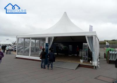 중국 Waterproof White High Wind Resistant Transparent Pagoda Party High Peak Tents For Events 판매용