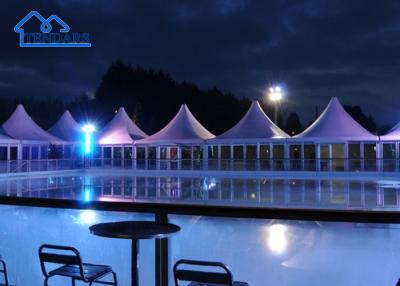 Κίνα Custom Aluminium Outdoor Pagoda Tent Aluminum Frame Marquee Tent For Wedding Party προς πώληση