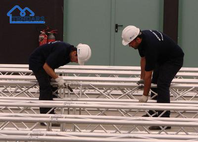 China Diseño de estantes de puesta en escena de estructura,truss de marco de escenario de aluminio personalizado para la exposición de ferias comerciales en venta