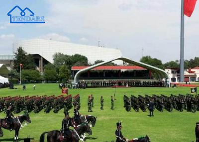 Chine 40x50m Good Quality Peach Shape Large Display Tent For Export Large Trade Show , Sports ,Warehouse à vendre