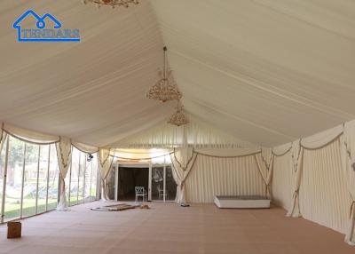 China Custom New Design Party Wedding Tents Marquee With Decoration Liner With Accessories zu verkaufen