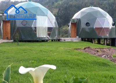 China Custom Luxury Geodesic Dome Shape Tents Hotel Dome Tents Camping Round Dome Tents en venta