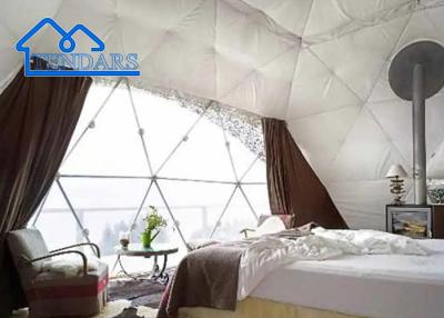 Κίνα Outdoor Waterproof Customized Luxury Hotel Dome Glamping Tent Resort Tensile With PVDF Membrane προς πώληση