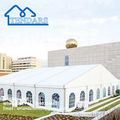 China Eventos de carpa de exposición de aluminio blanco de PVC en venta