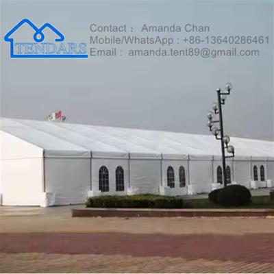 China UV Resistance,Flame Retardant Outdoor Aluminum Pvc Warehouse Tent Storage Industrial Tent For Stock for sale