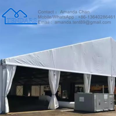 China Four-Season Aluminum Frame Storage Waterproof Warehouse Tent For Storage/Party/Outdoor Events for sale