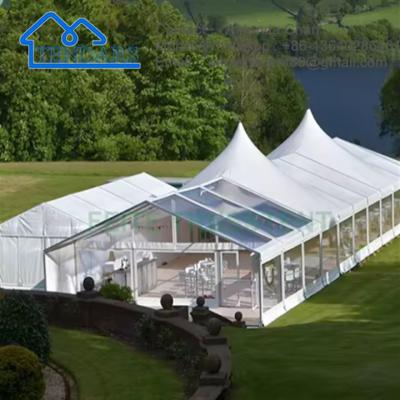 Chine Tente pour événements en gros Grand blanc de l' extérieur de l' église entrepôt de mariage Fête de mariage Marquee tente à vendre à vendre