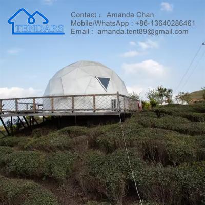 China Tenda esférica con marco duradero de PVC, claraboya, cúpula, carpas para acampar, para eventos comerciales al aire libre en venta