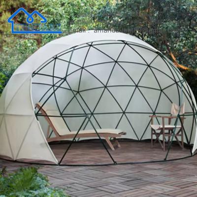 China Star Gazing Small Pvc Geodesic Dome Tent Luxury Glamping Hotel Dome Tent For Camping zu verkaufen