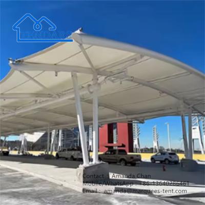 Cina Sail Shade Car Awning Tent Architectural Cantilever Shade Parking Shade in vendita