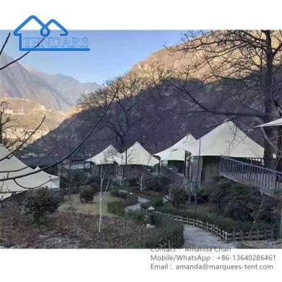 Cina Wild impermeabile Luxury Hotel stile Desert tende Outdoor tenda Glamping Outdoor in vendita