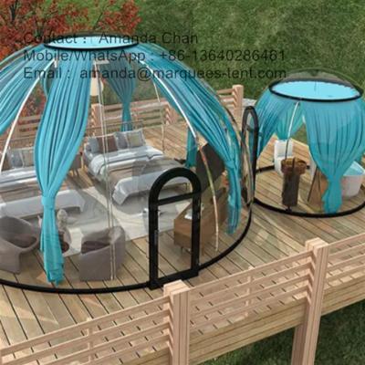 China Transparent Dome House Tents Dome House Tent Customized Glamping Dome Tent for sale