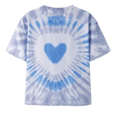 China Anti-Wrinkle Stylish Custom Colors Tie Dye Shirts Mens Tie Dye T-shirt Tee for sale