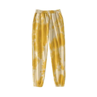 China Anti-Wrinkle Plus Size Tie Dye Joggers High Quality Mens Elastic Sweatpants for sale