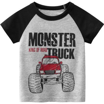 China Kids Customized Cotton T-Shirt Anti-Shrink Raglan T-Shirt 100% Cotton for sale