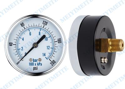 China 30HG-0-15000PSI Chrome Stahllünette Allgemeine Manometer mit trockenen Manometer zu verkaufen