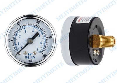 China Schwarzer Stahl 1000 P-/inmanometer mit Chromstahleinfassung, Luftdruckprüfer zu verkaufen