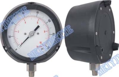 China Accurate Phenolic Pressure Gauge , Stainless Steel Pressure Gauge Connector for sale