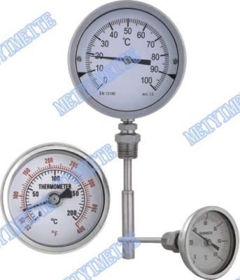 Cina Termometri attivati bimetallici dell'incastonatura della piegatura dell'acciaio inossidabile con il connettore fisso in vendita