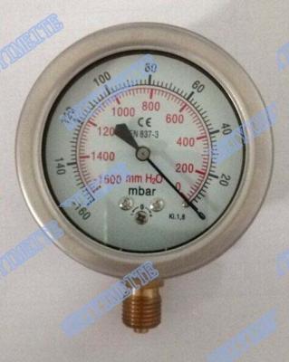 China CER Vakuummembranmanometer, 63mm Edelstahl-Manometer zu verkaufen