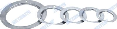 China Liquid filled gauge components / parts flanges for the back and bottom for sale