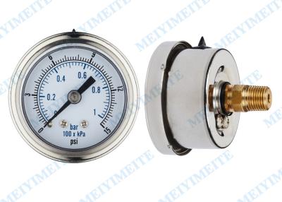 China 50mm Precision pressure gauge with 1/4