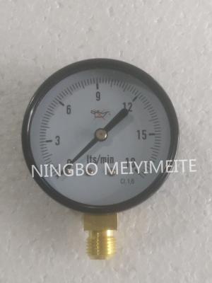 China 2“ (50mm) van de de Drukmaat 30HG-0-15000PSI van de Staal Zwarte Bodem Droge de Drukmaat Te koop