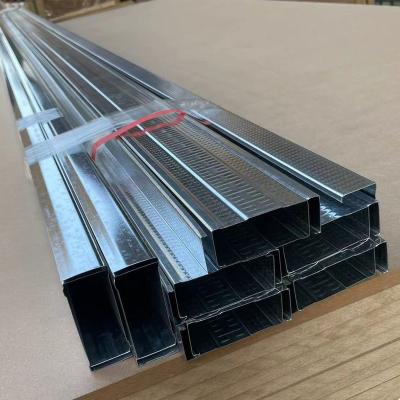 China Modern Lightweight Steel Keel Metal Stud And Track Roll Forming Machine Ceiling Keel Vertical Steel Keel C Steel for sale