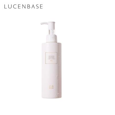 China Grand Opening Skin Revitalizer LUCENBASE Store News Stock Brightening Niacinamide Body Lotion Spot Goods for sale