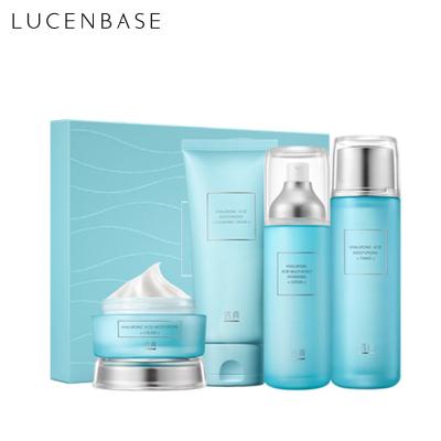 China Skin Revitalizer LUCENBASE Hot Selling Good Quality Hyaluronic Acid Multi Efefct Moisturizing Set for sale