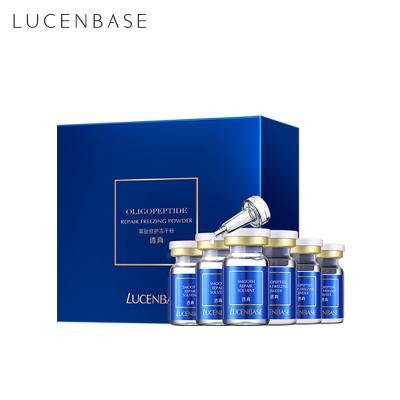 China New Store Skin Revitalizer LUCENBASE Spot Opening Goods Stock Large Oligopeptide Repair Freezing Powder for sale