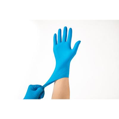 China Anti-smash Wholesale Safety Dental Exam Nitrile Disposable Glove for sale