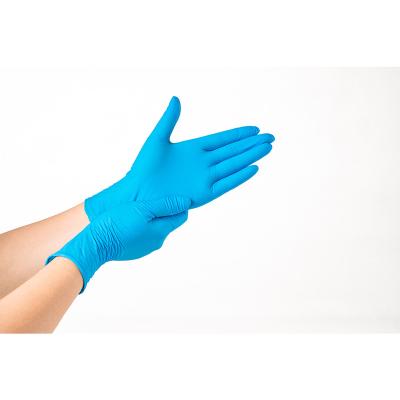 China Comfortable Colored Disposable Nitrile Gloves for sale