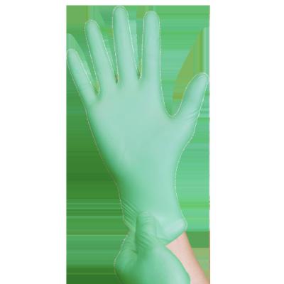 China Anti-Slip Disposable Free Powder Free Nitrile Safety Latex Nitrile Gloves Cheap for sale