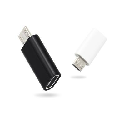 China Charging+Data Transfer USB3.1 Type C to V8 Micro USB Adapter USB-C Female to Micro USB Male Converter for sale