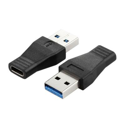 China USB 3.0 Male To USB 3.1 USB-C Female Converter Adapter Support Data Synchronization Charging 26*16*7mm for sale