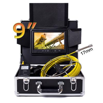 China Waterproof/Waterproof 50M Cable Chimney Pipeline Inspection Camera with 6 High Bright LED Lights zu verkaufen